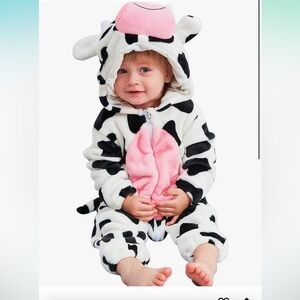 Toddler 12months Cow Costume Onesie
